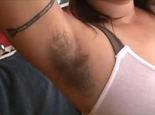 Mega Hairy Skank Spreads and Fingers