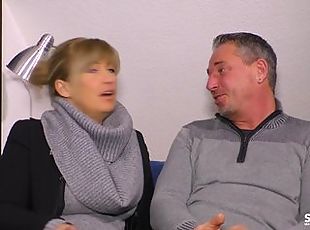 SexTape Germany - German blonde housewife is fucked hard in a hot s...