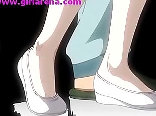 Hot teen nurse anime gets fucked and wet