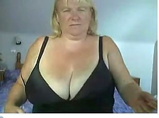 gros-nichons, masturbation, amateur, belle-femme-ronde, webcam, seins