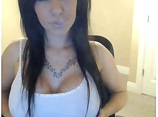 teta-grande, webcam, fetiche, fumando