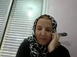 árabe, sucio, webcam, a-solas