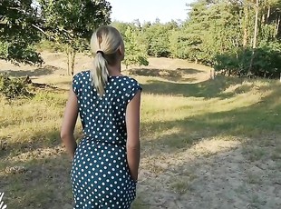 MyDirtyHobby - German MILF blows twice and creampied outdoors