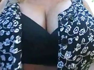 Mature with nice tits.