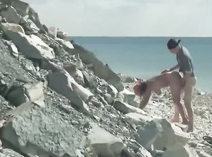 amateur girls suck dicks and fuck on the nude beach