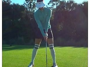 Michele Wie HOT golf swing