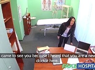 Saucy sexy patient seeks and seduces doctors cock after friends recommendation