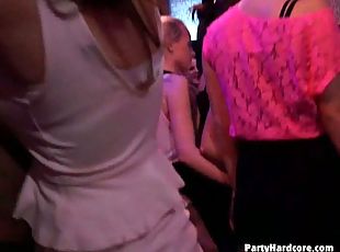 Drunk teenage party chicks nailed by hard dicks.
