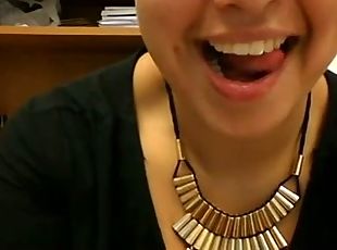 Latina secretary webcam