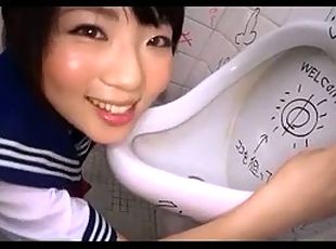 Japanese toilet slave