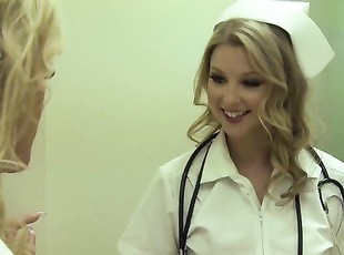 Sunny Lane 3way fuckfest Paige Ashley covered in cum