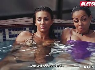 LETSDOEIT - Super HOT BFFs Share Intense Orgasms At The Pool