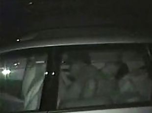 Dark car backseat fucking