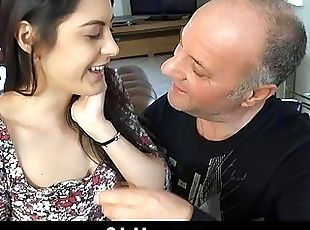 Teen unleashes bdsm fantasy over an old man