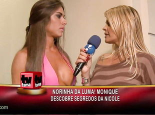 berühmtheit, brasilien, bikini, blinkt