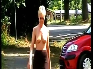 German mature outdoor naked