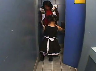 Maria Ozawa amazing blowjob in maid uniform