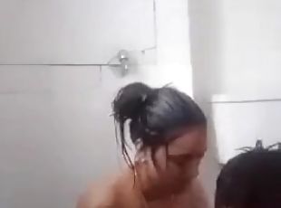Reena Thakur and Upen Pandit Bathroom Sex Video