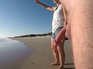 praia, sexo-vestido