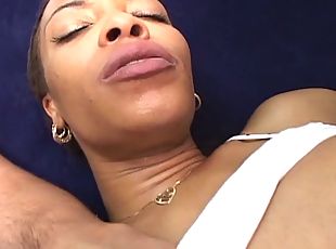 Afro american hair pie loves double cock action