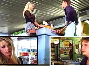 Hot Cougar DPs In The Produce Aisle - Vicky Vette