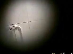 Spying On A Girl Taking A Shower