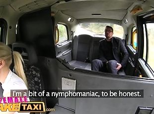 Female Fake Taxi Reporter receives hot sex scoop and deepthroat blo...