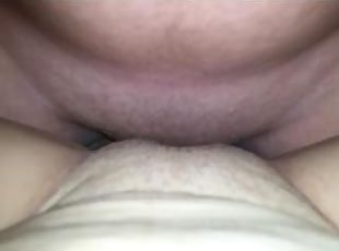 Wife Uses Glass Dildo On My Ass - Then We Fuck and I Cum Twice!!