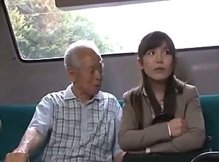 Japanese Grandpa having fun with young girls part 1