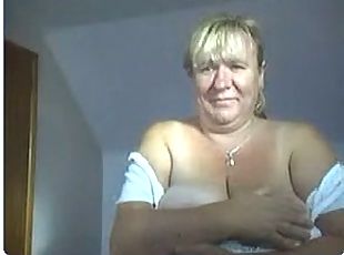 gros-nichons, masturbation, amateur, belle-femme-ronde, webcam, seins